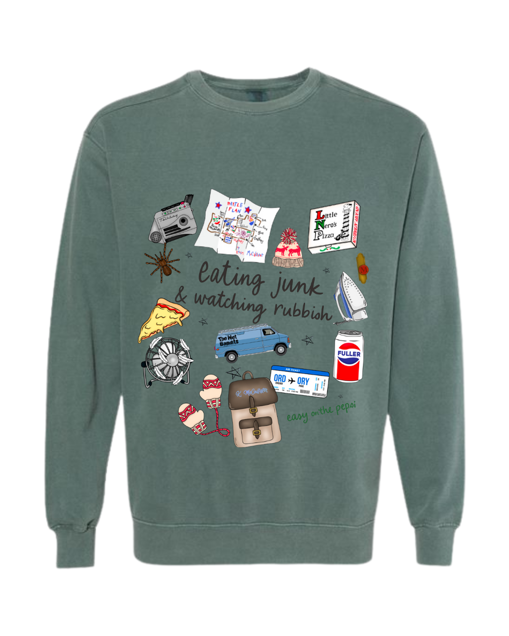 EATING JUNK & WATCHING RUBBISH