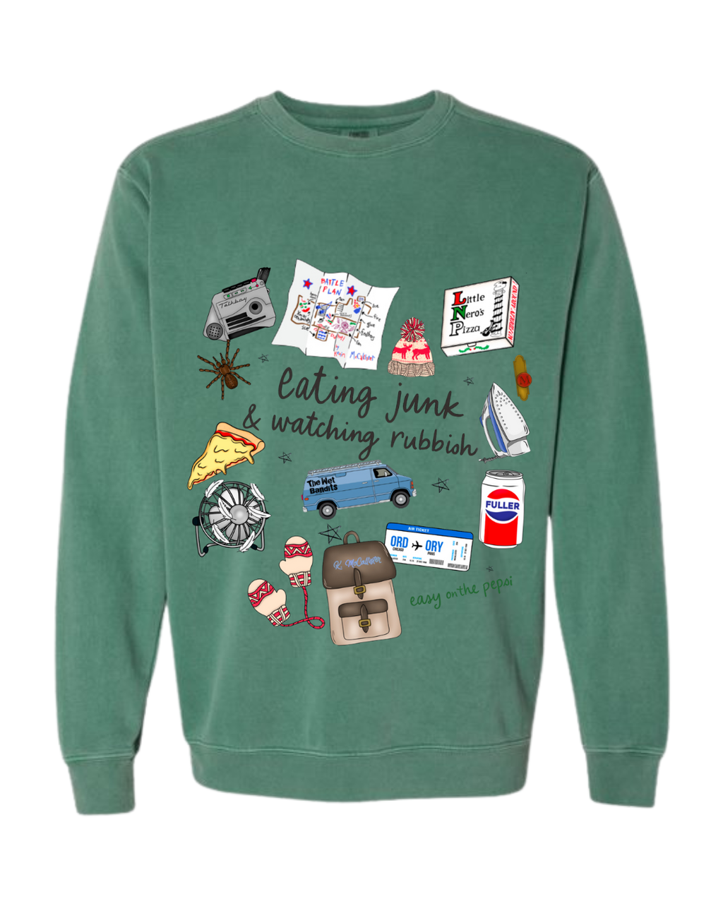 EATING JUNK & WATCHING RUBBISH