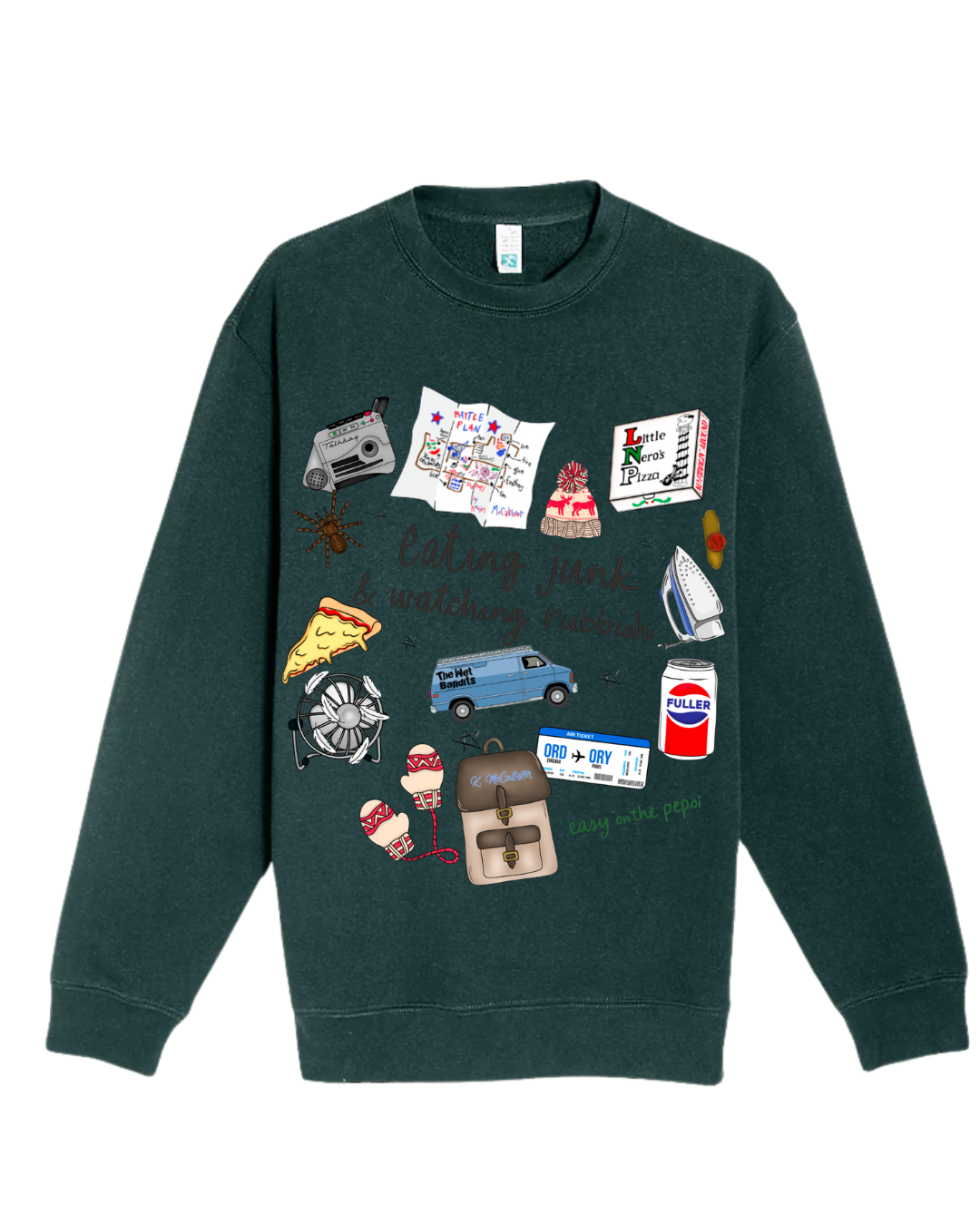 EATING JUNK & WATCHING RUBBISH