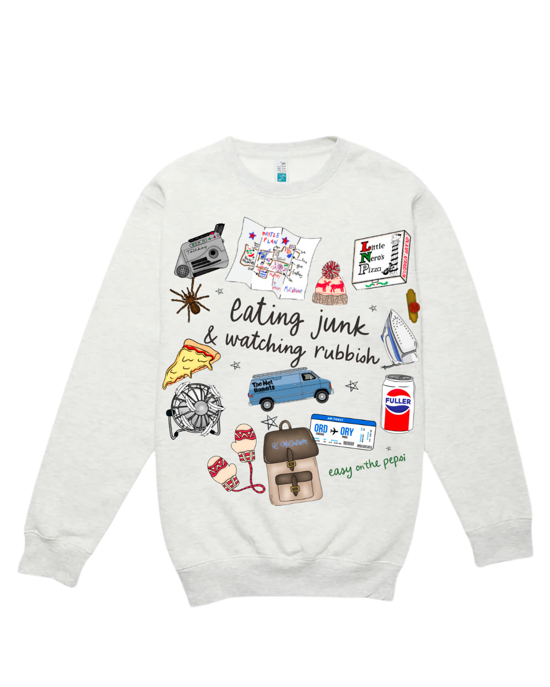 EATING JUNK & WATCHING RUBBISH