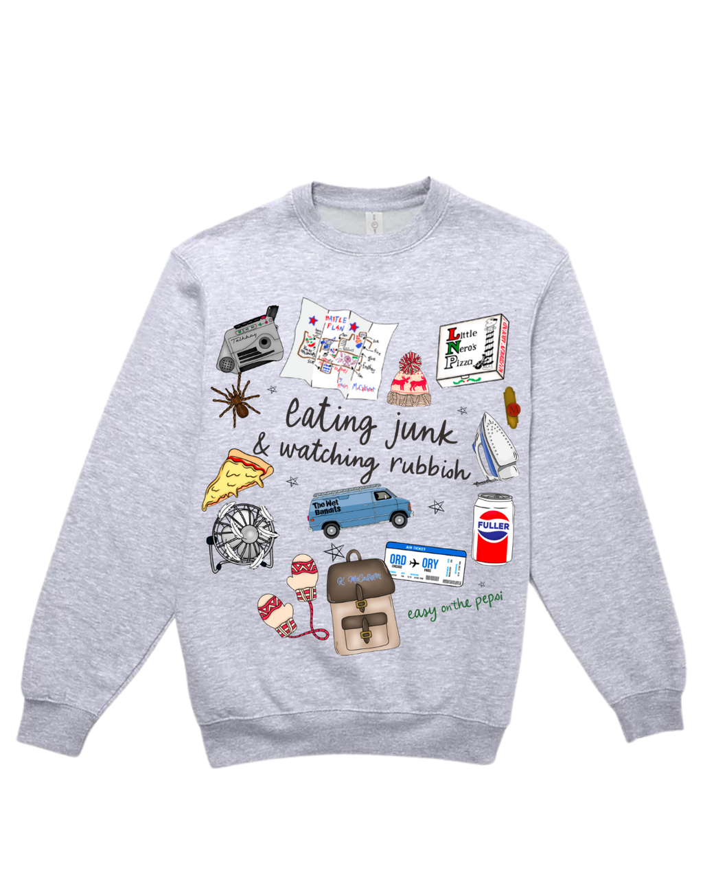 EATING JUNK & WATCHING RUBBISH