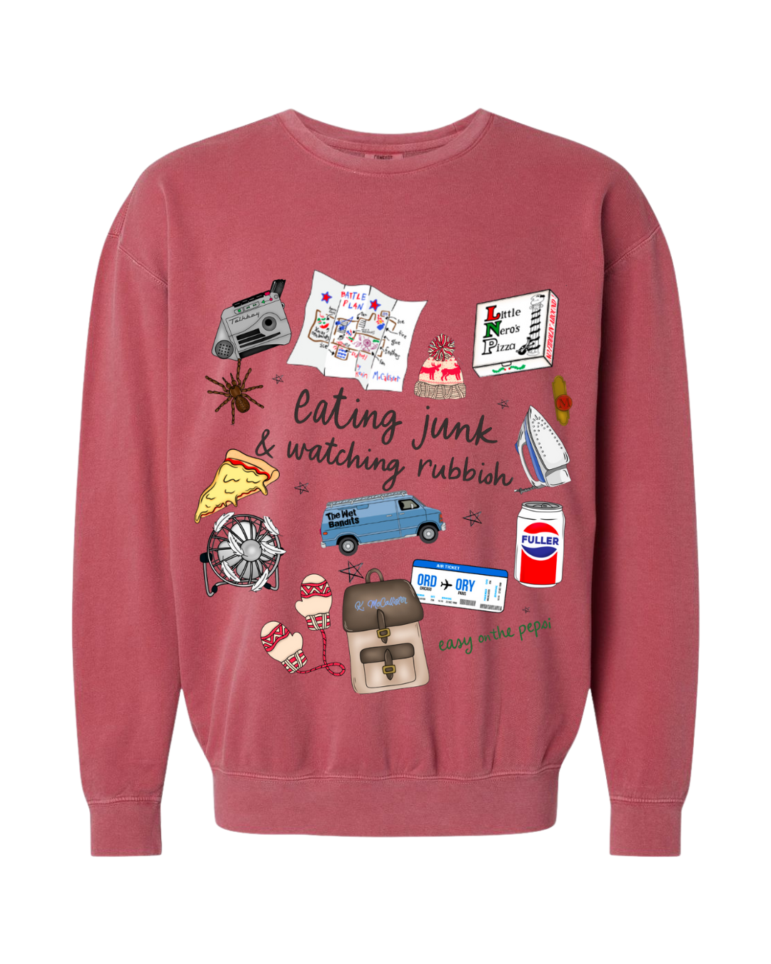 EATING JUNK & WATCHING RUBBISH