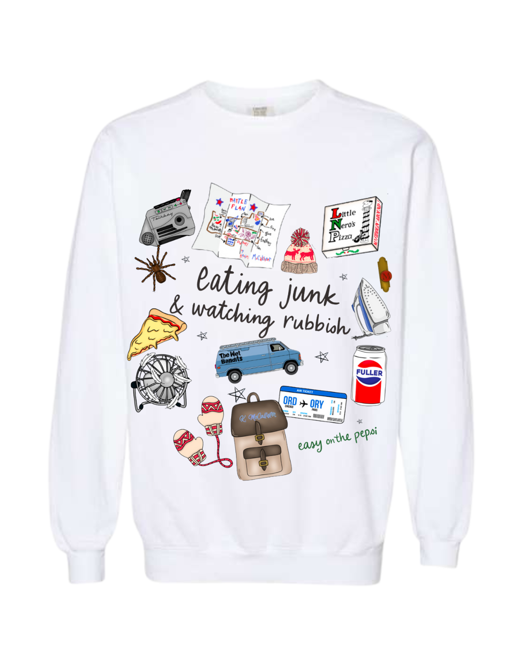 EATING JUNK & WATCHING RUBBISH