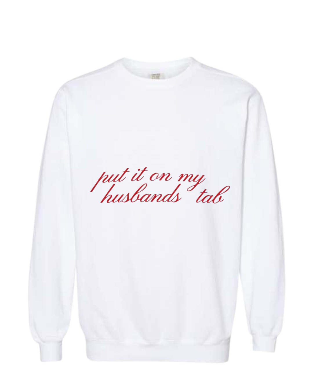 PUT IT ON MY HUSBANDS TAB