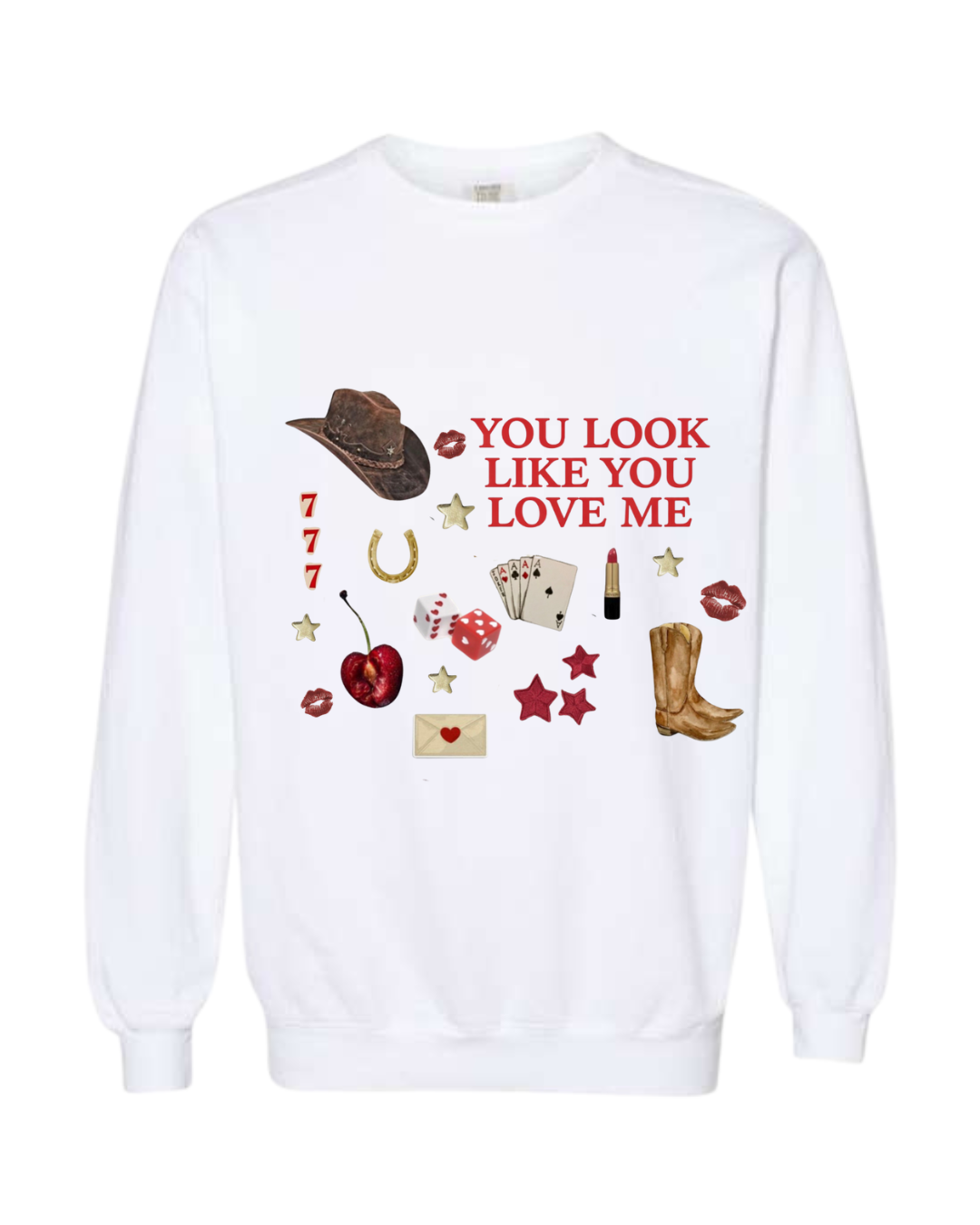 YOU LOOK LIKE YOU LOVE ME